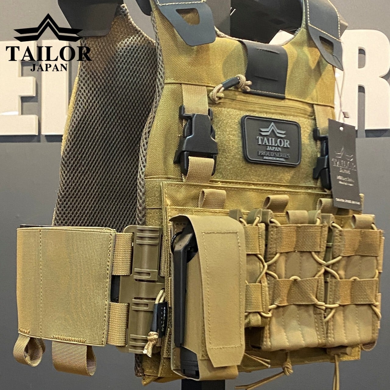 公式【TAILOR JAPAN/テイラージャパン】ナローユーティリティポーチ