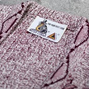 design acryl cardigan