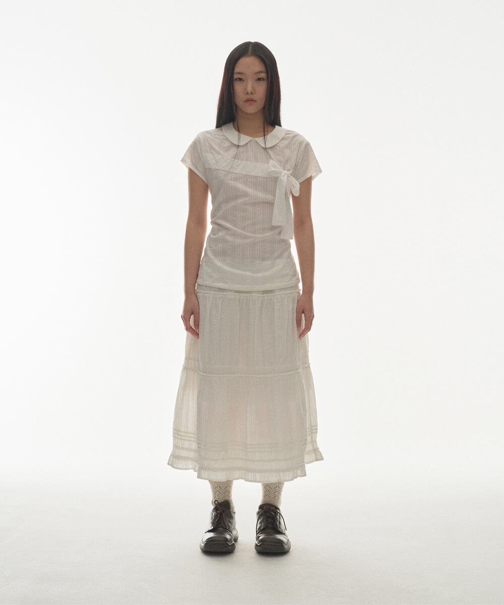 COYSEIO] BOW BLOUSE WHITE 正規品 韓国ブランド 韓国通販 韓国代行