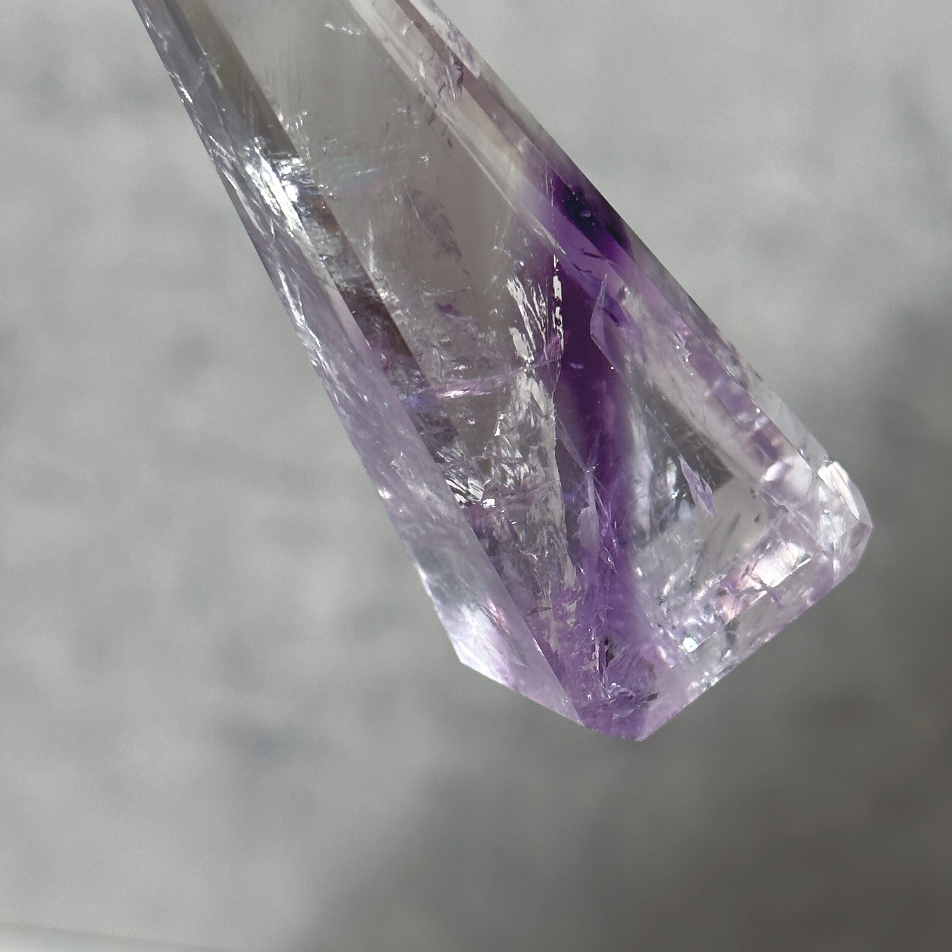 透明感◎ファントムアメジスト オベリスク13◇Phantom Amethyst