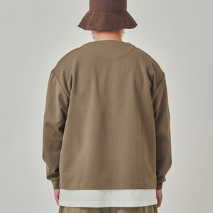 ハーフボタン ヘンリーネックプルオーバー「URBAN UTILITY」 A1976