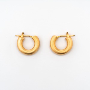 Gold(matte)pierced earrings GMA18matteピアス(マット仕上）