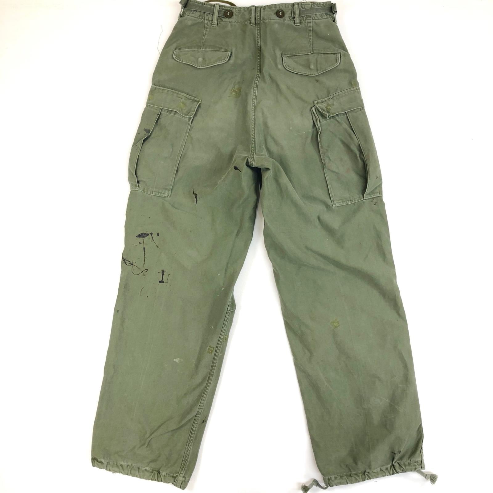フィールドパンツ M-1951 オリーブグリーン 楽天市場】米軍 M51 フィールドパンツ オリーブ USED PP284UN