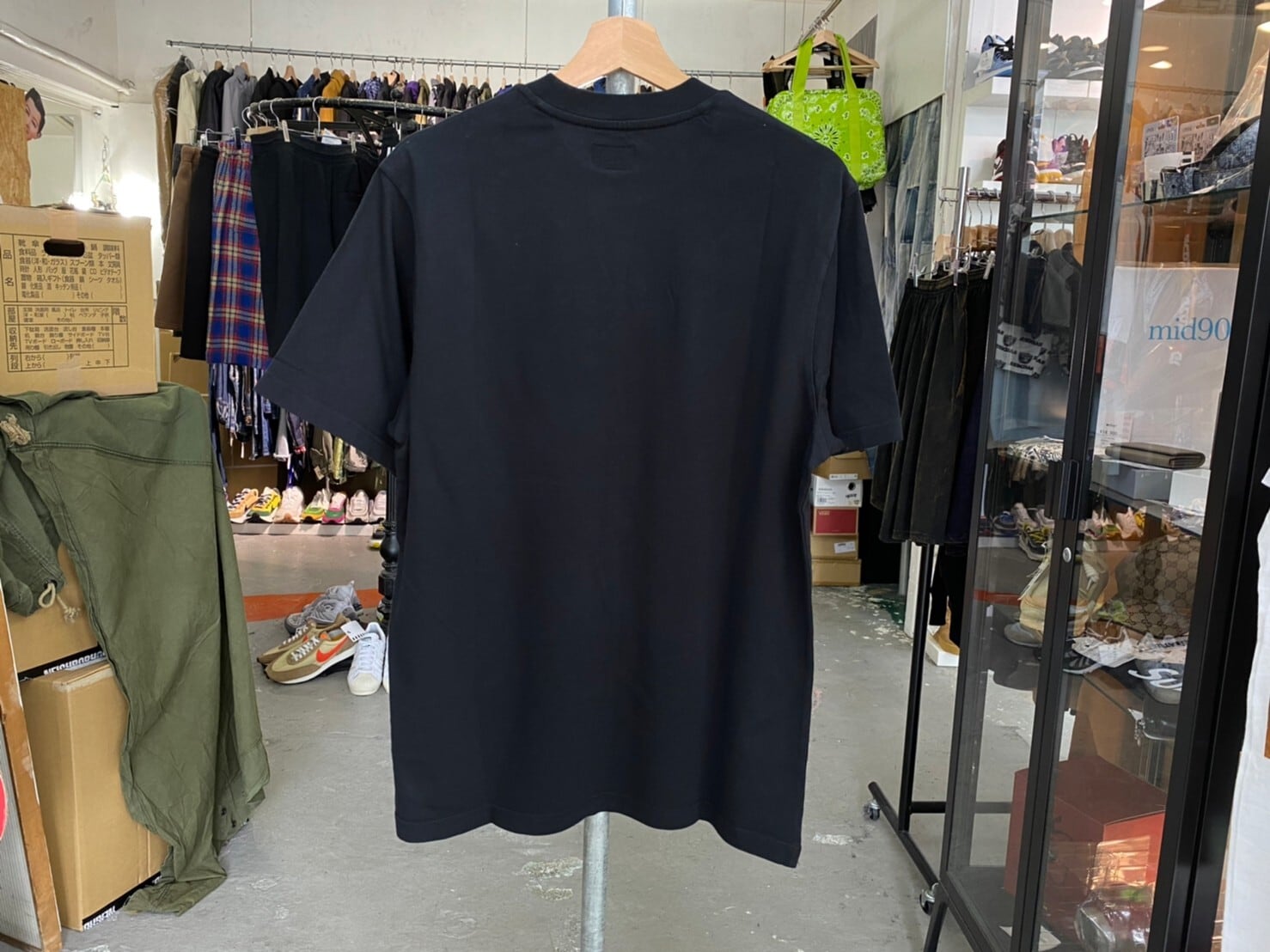 Supreme Old English S/S Top Tee Black Ｌ