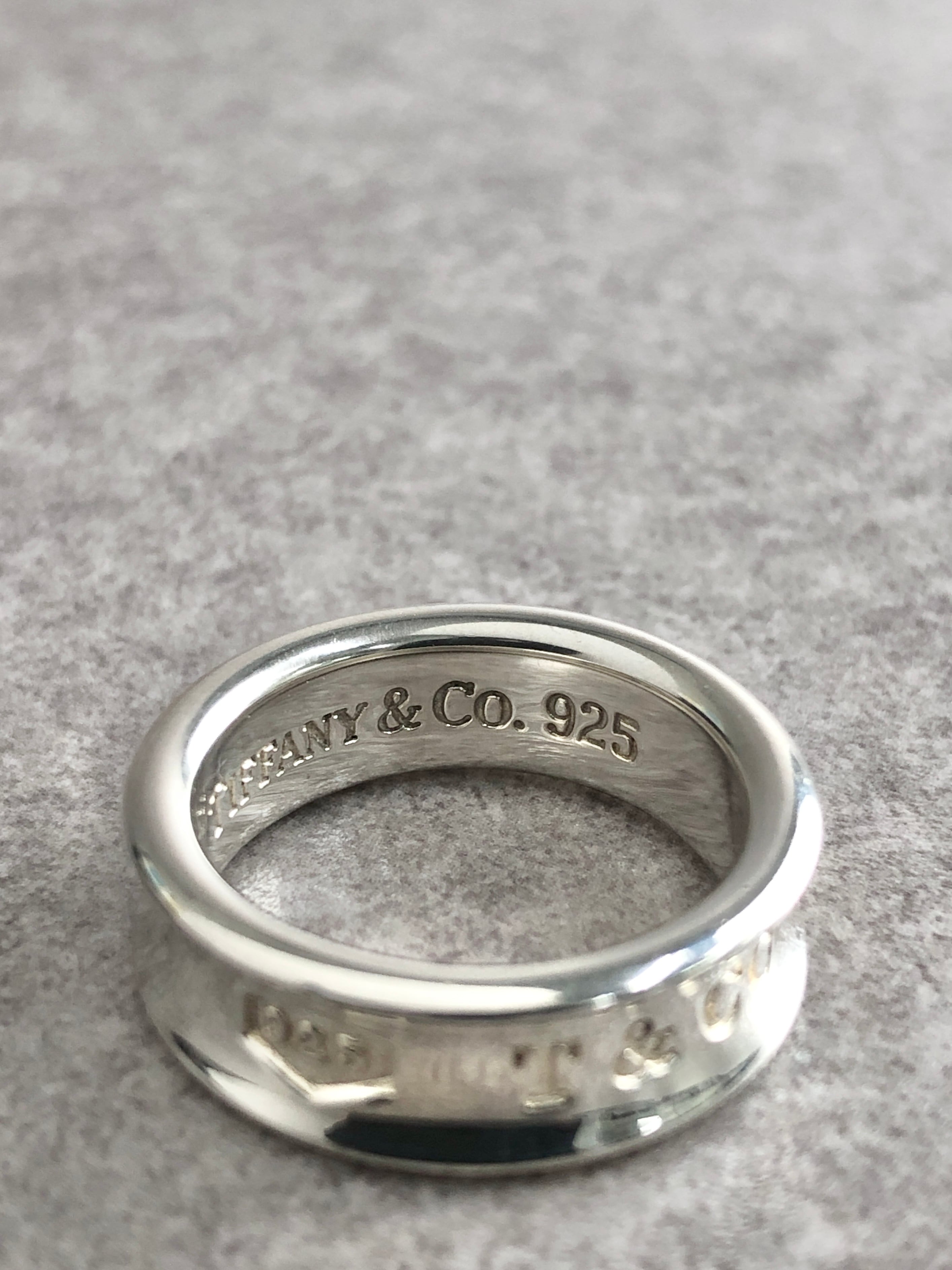 Tiffany & Co. ティファニー 指輪 13号 シルバー ナロー 925 リング