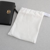 グッチ ダブルG スモールウォレット ブラック レザー AW25