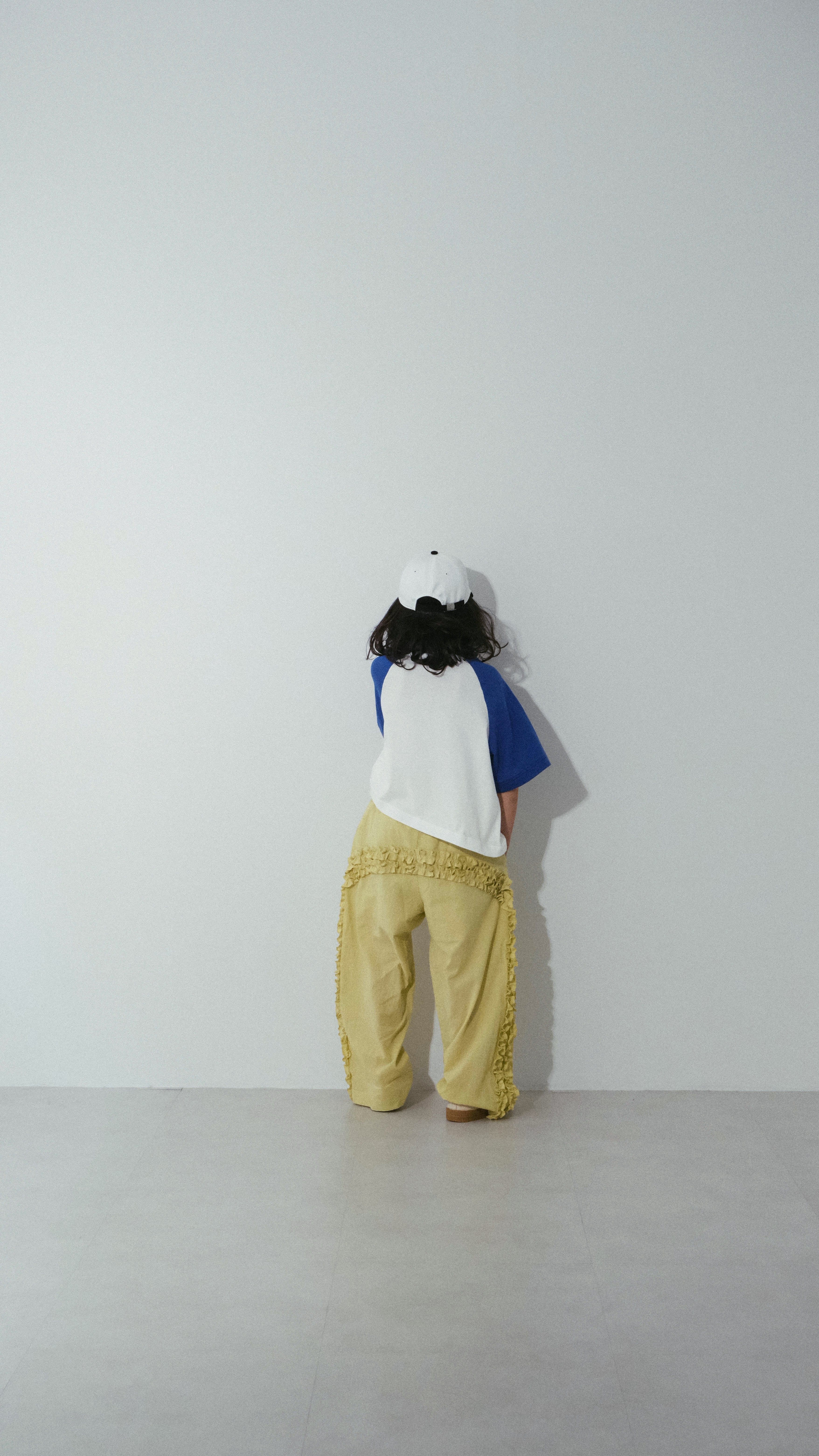 26SS】folkmade(フォークメイド)Frill Motif Pants RHYME(LL)パンツ
