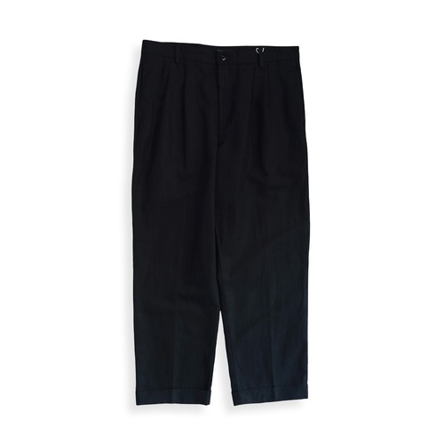 DOCKERS Black Linen Slacks 36×30