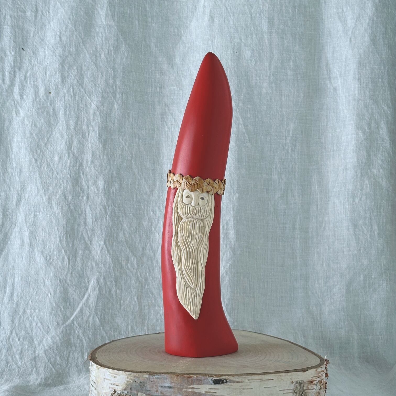 #24 SHIRAKABA SANTA tall red