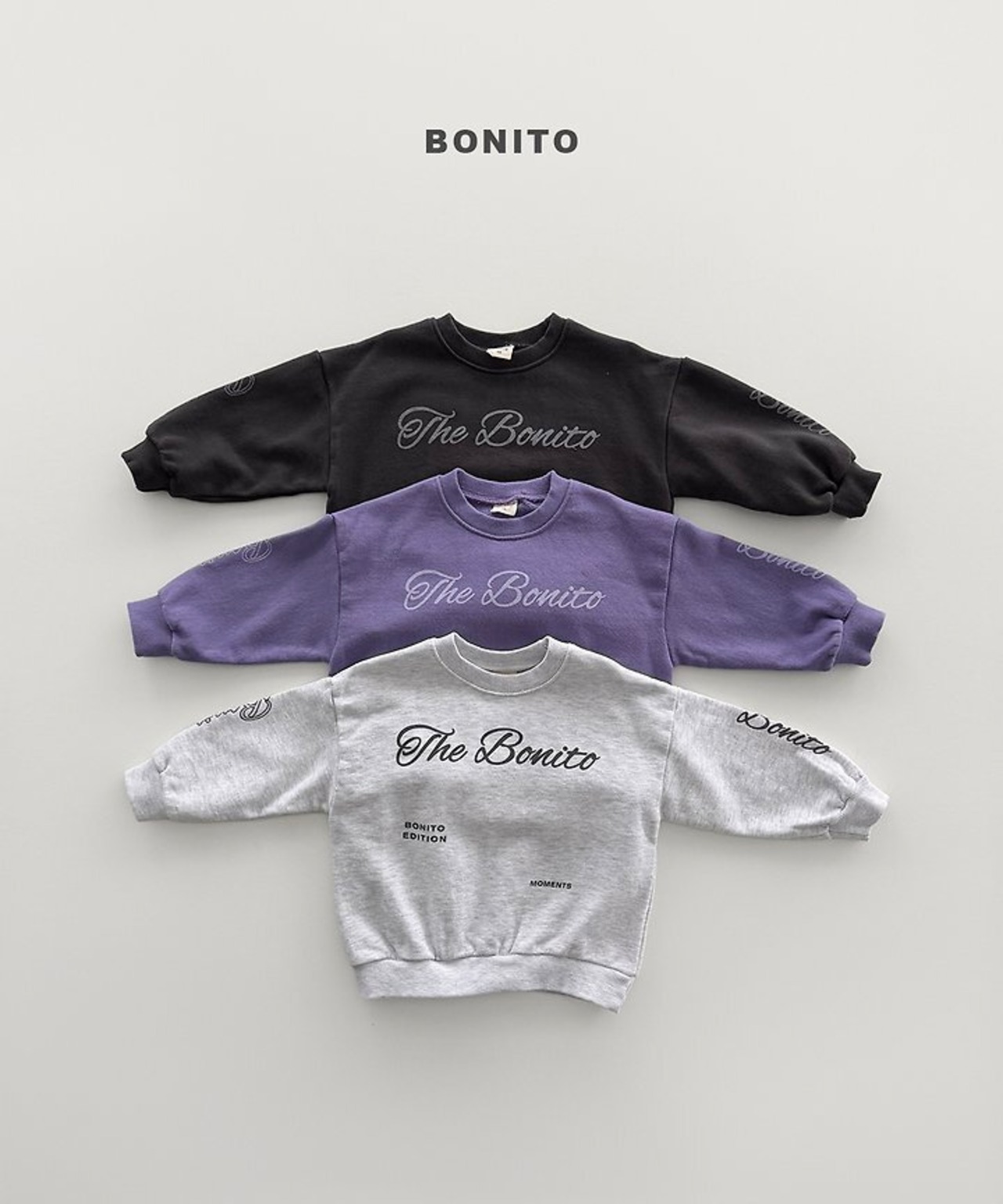 【取寄/韓国直送】BONITO 26/AT The bonitoレタリングMTM｜夏服｜韓国子供服