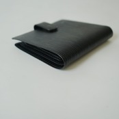 LOUIS VUITTON ルイヴィトン エピ ポルトモネ ビエ 二つ折り財布 コンパクト ウォレット M63552 ブラック