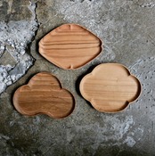 四十沢木材工芸 KITO 小皿 ・大【写真の商品をお届けします】