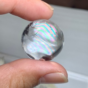 2.レインボー☆アイリスクォーツ スフィア