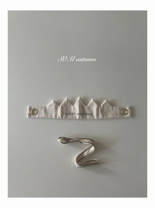 SO U［取寄］birthday crown 26autumn