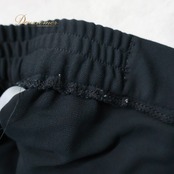 社交ダンス 衣装 スカート ブラック系 チャコット Chacott 黒 日本製 レッスン 練習 無地 シンプル ストレッチ 伸縮 上品 オールブラック 透け感 かわいい ダンス衣装 シック