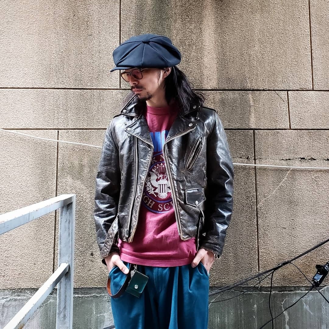 希少 ショット ライダース ヴィンテージ Vintage Schott-