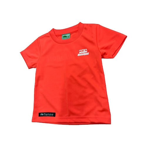 HKS MOTOR SPORT T-SHIRT for KIDS ORANGE No.392-5