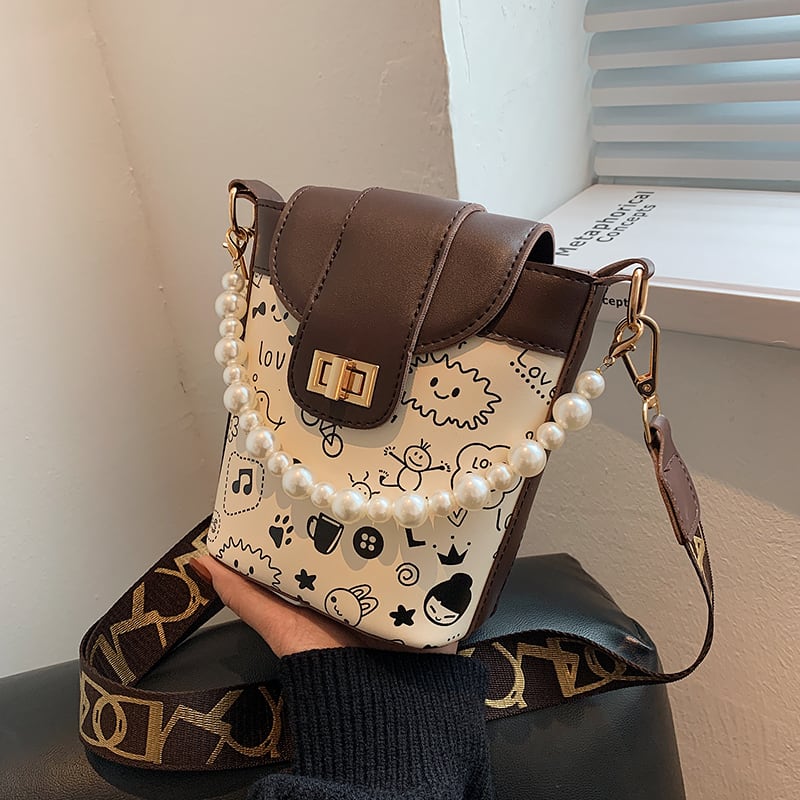 サマーオータムパール 夏物 秋物 真珠 メッセンジャーバッグ Tiancai_Wing_Bag92910406184