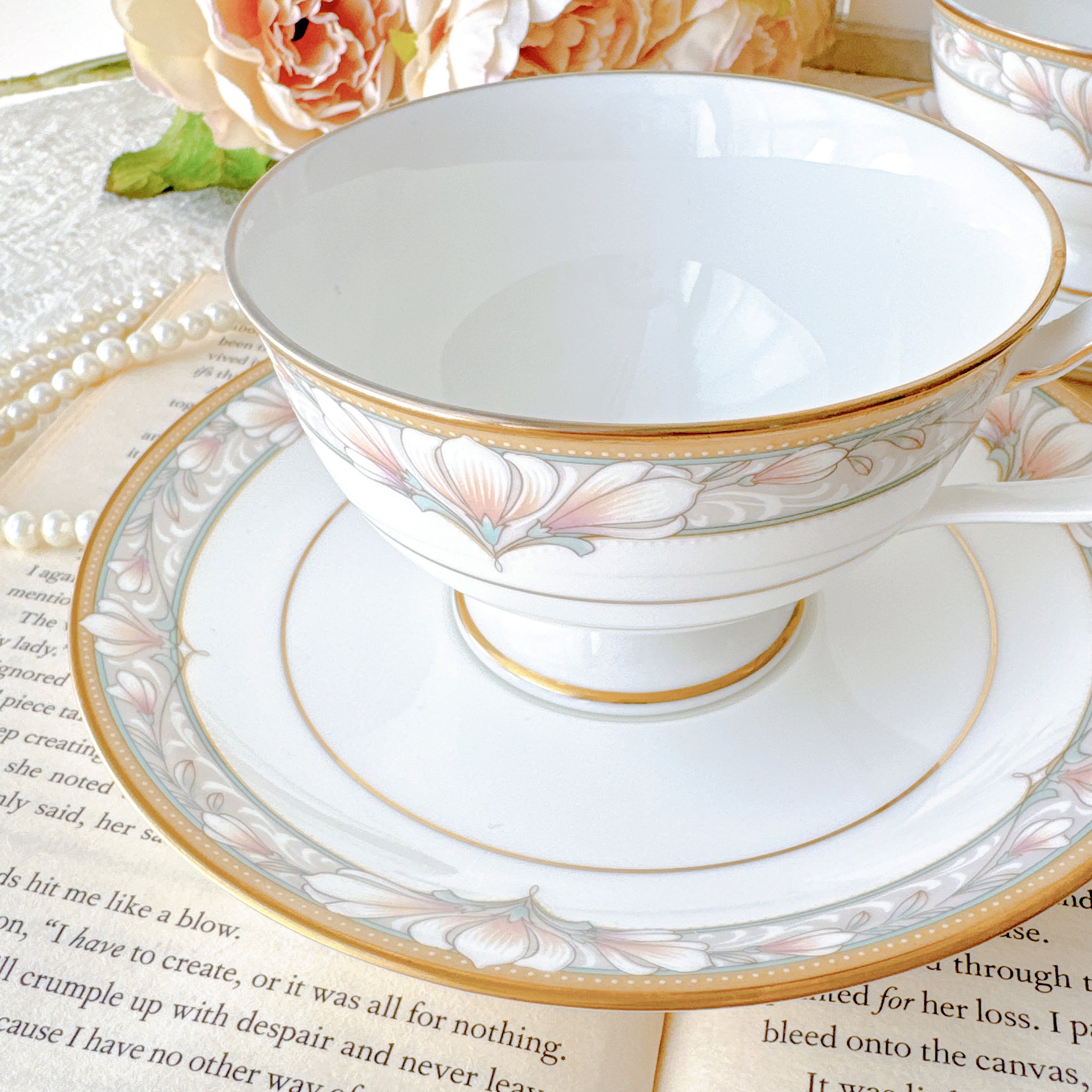 vintage】Noritake CHARLOTTE ノリタケ シャーロット ティーカップ