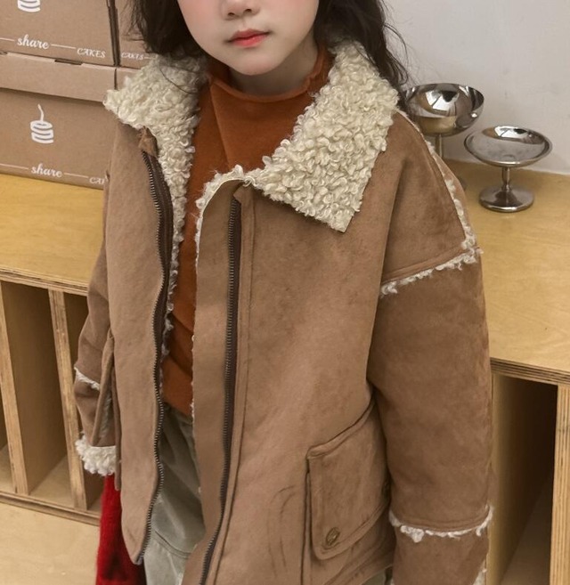 【予約】ムートンコート［90cm〜150cm］