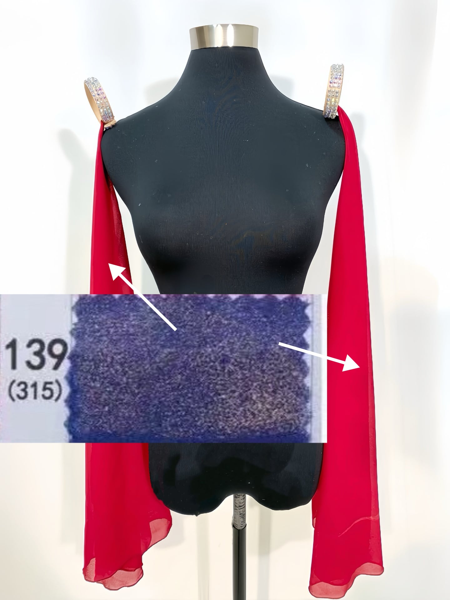 ベリーダンス ストーン付きアーム SO202510