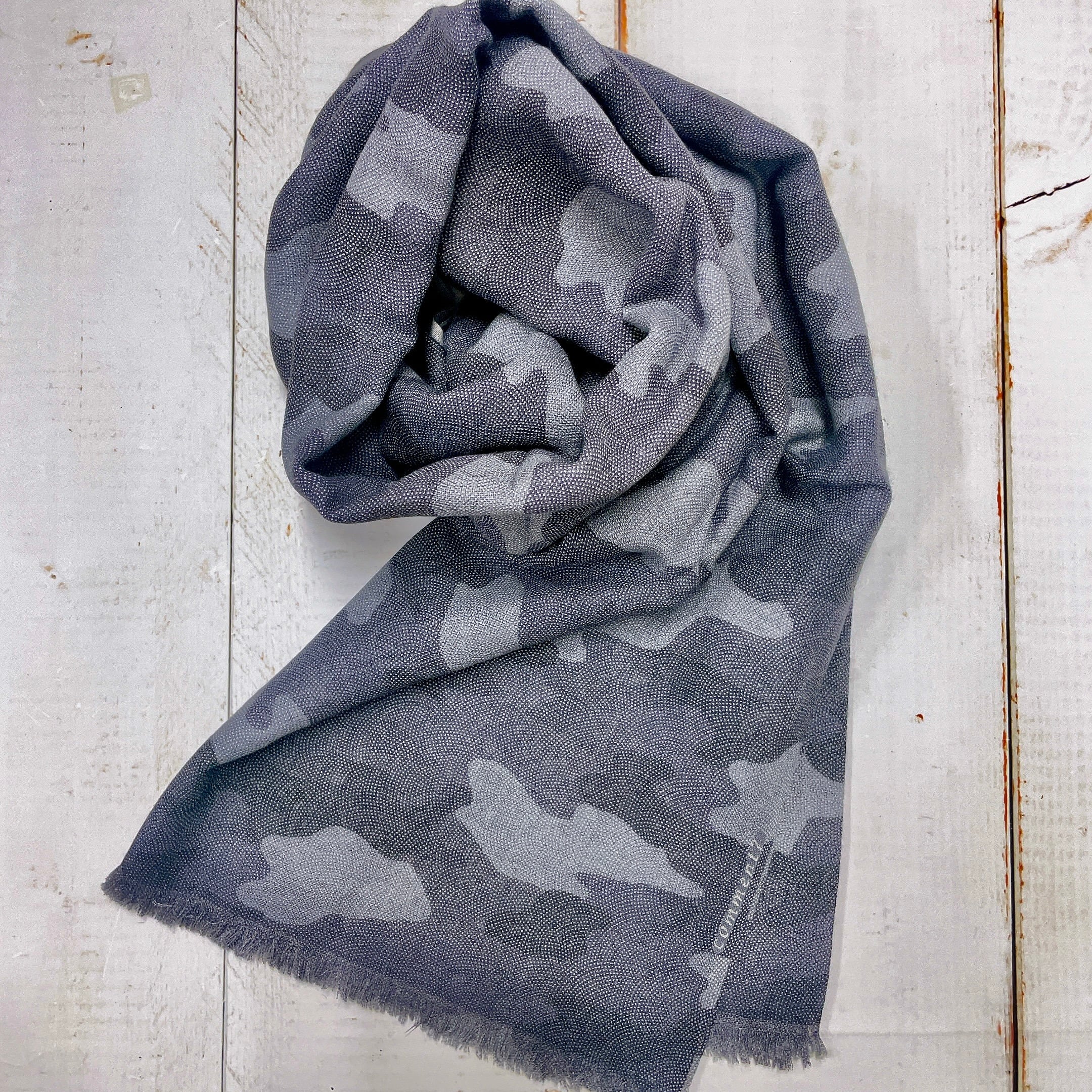 江戸小紋　廣瀬染工場　comment? シルクストール 送料無料】廣瀬染場 江戸小紋 comment ? シルクカシミアストール