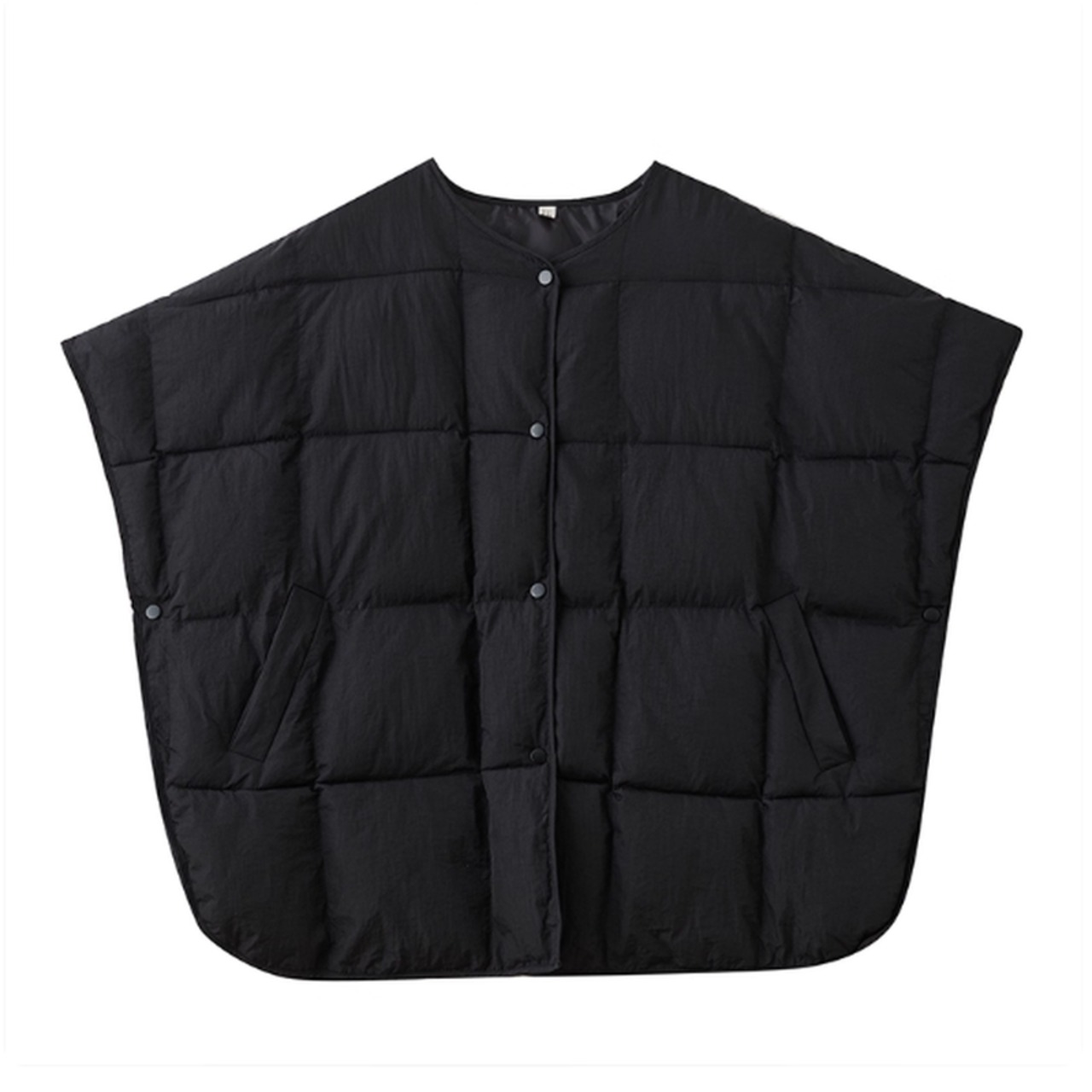 キルティング ドロップショルダー ベスト  60038