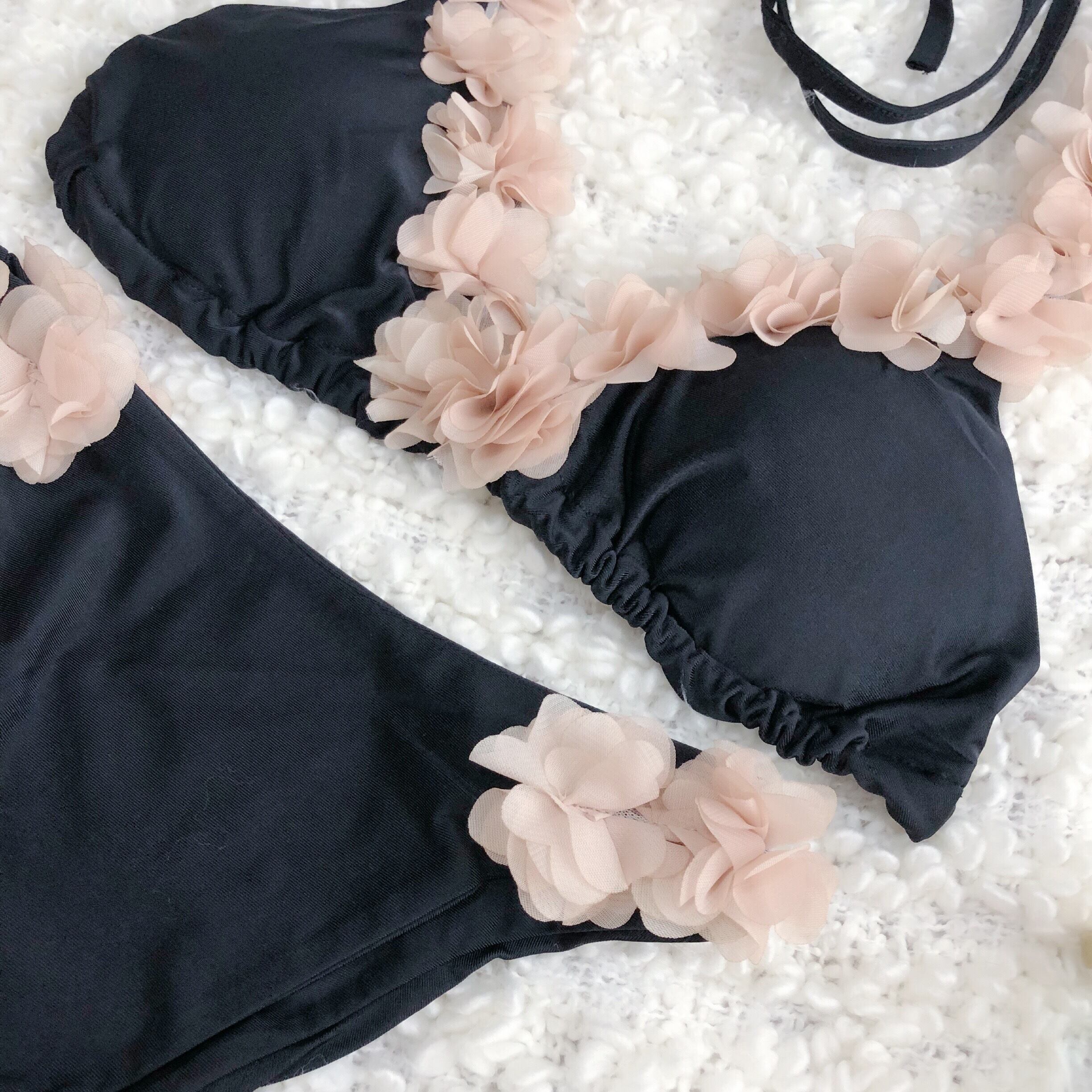 水着 ビキニ フラワー 花 立体 Lalaco Shop