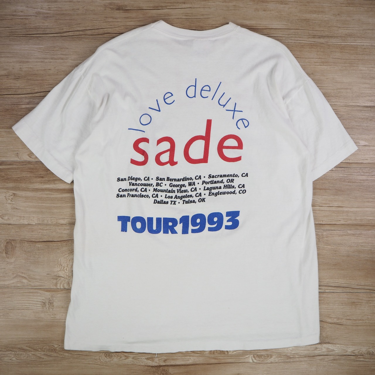 90s sade "love deluxe 1993Tour " Tee