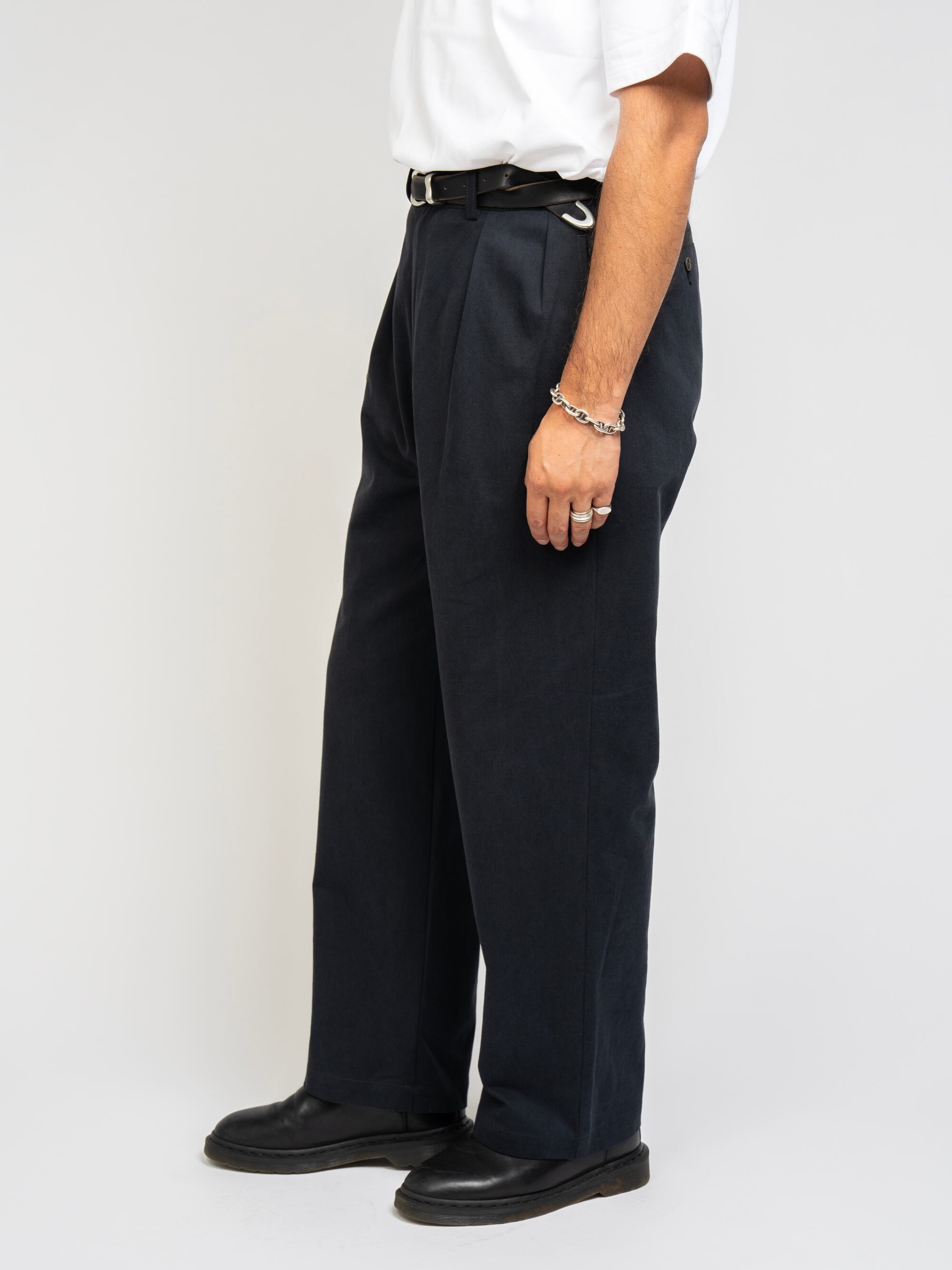 パンツ Cotton 2tuck Washed Chino Pants XL OVY Cotton 2tuck Washed Chino Pants (ivory) | OVY