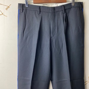 NOS vintage Italian Army side blue line pants (1)