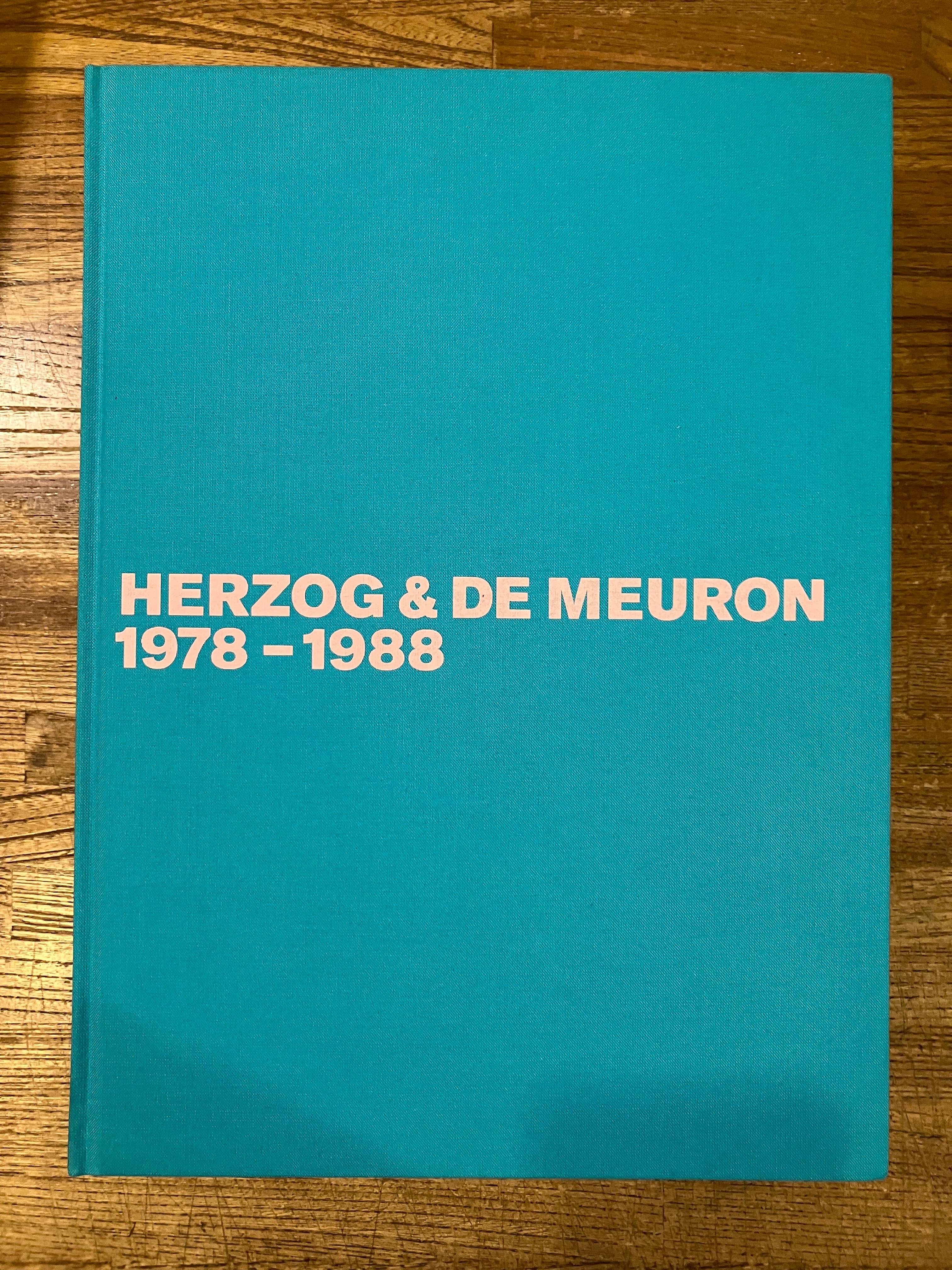 Herzog & de Meuron 1978-1996 3冊セット HERZOG & DE MEURON THE COMPLETE WORKS vol.1-3 | 百年