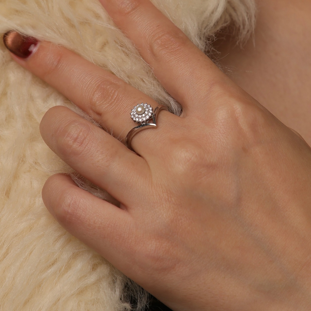 先行予約　Halo Knot ring