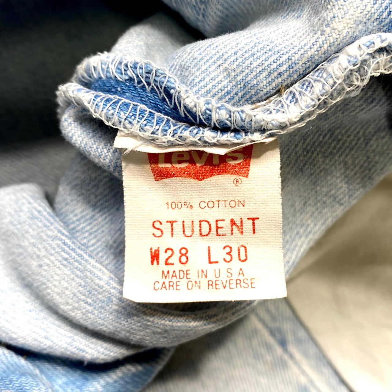 90年代 USA製 Levi's リーバイス 501 ブリーチデニムパンツ ジーンズ