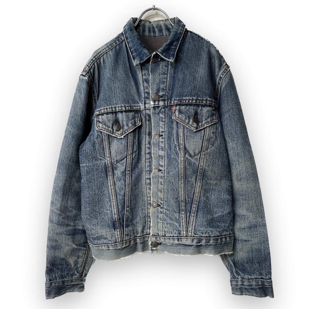 60s リーバイス ビッグE 70505 ブランケット vintage ビンテージ ヴィンテージ レトロ グランジ ダメージ ジャケット デニムジャケット Gジャン ジージャン 60年代 古着
