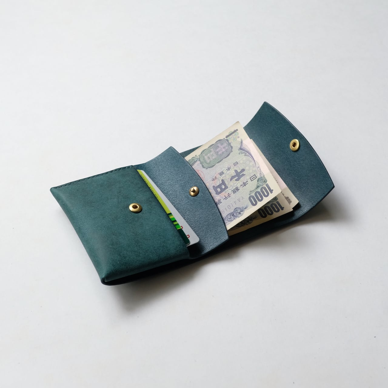 tri-fold wallet - pet - プエブロ | chamoto