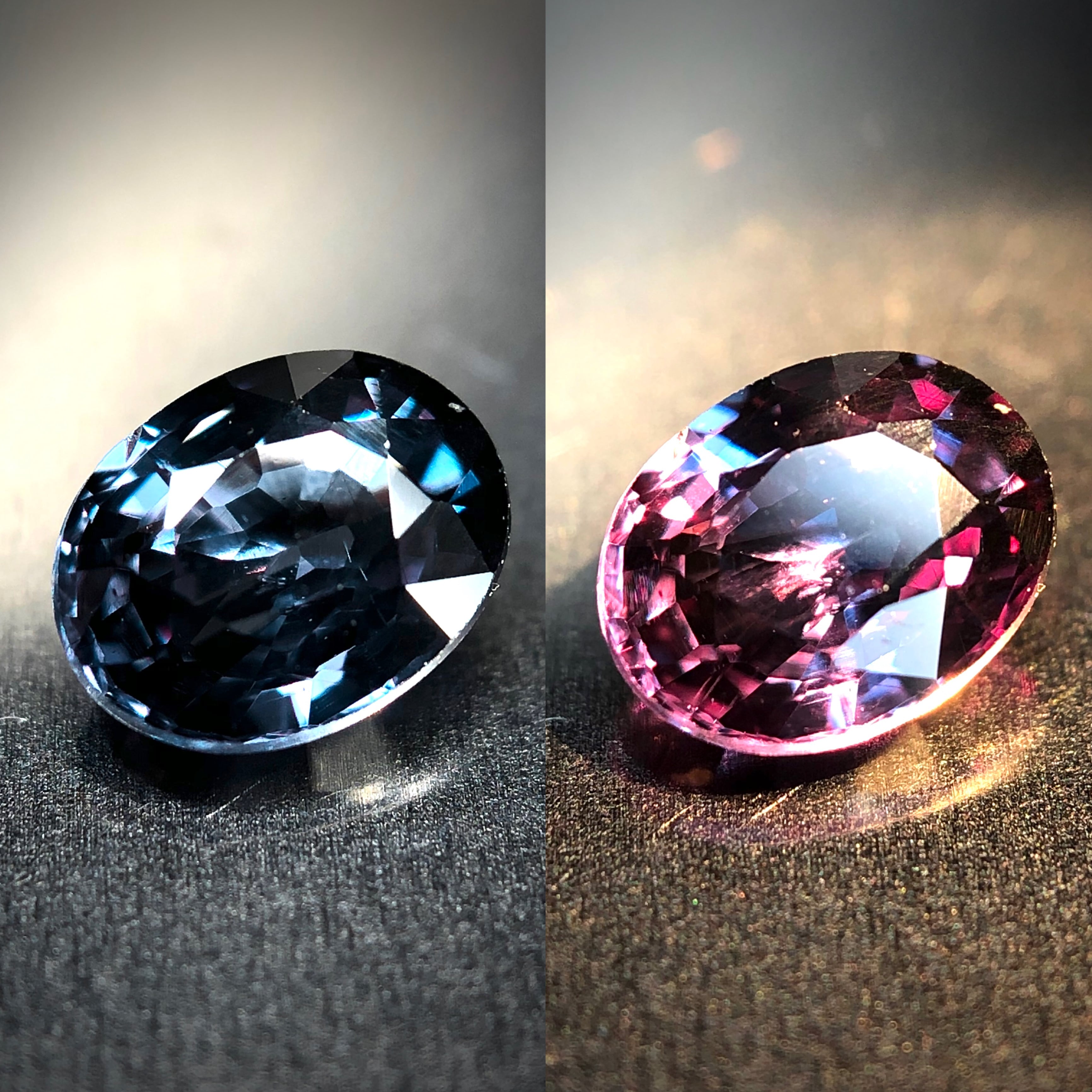 ベキリーブルーガーネット 0.14ct ルース 天然