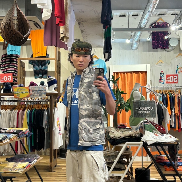 【Carhartt/カーハート】カモ柄ベスト