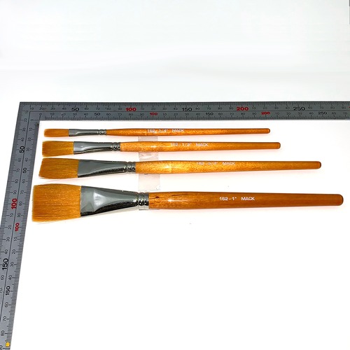 MACK Brush 162 Lettering Flats 3/4"