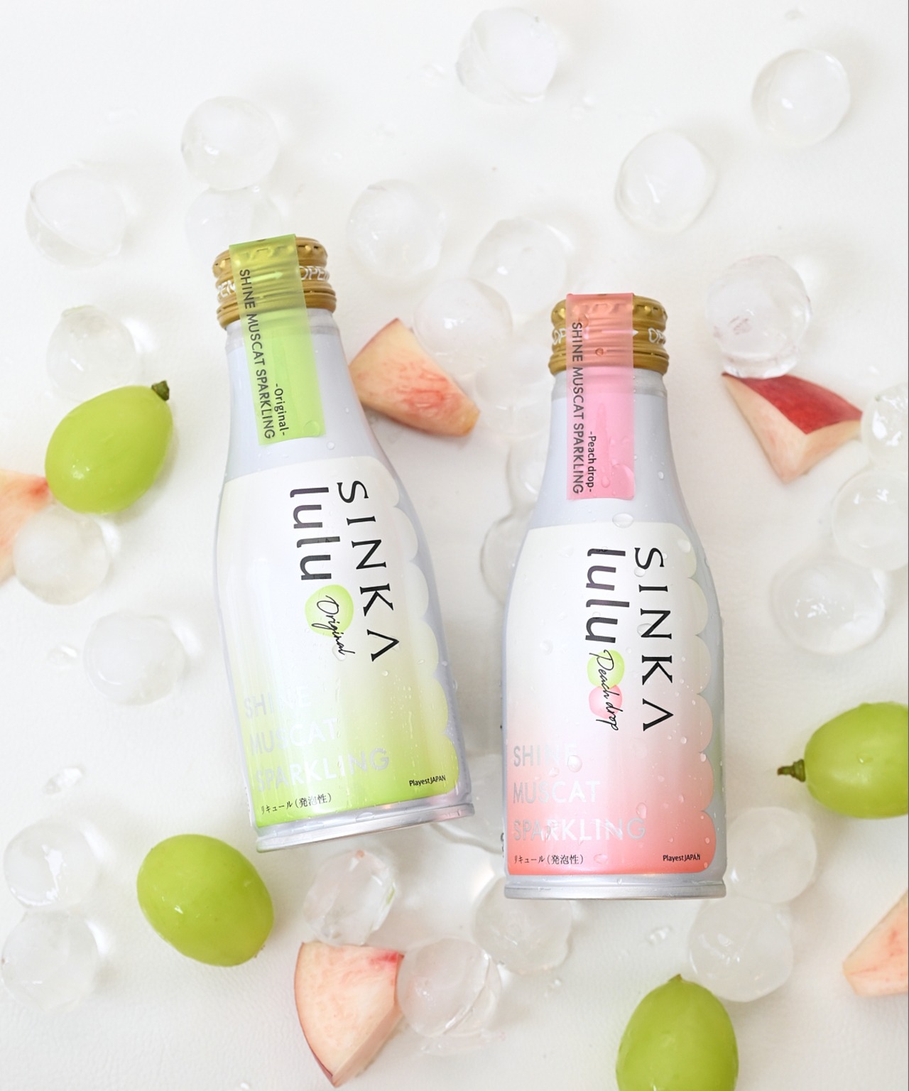 【 新登場 予約販売 】｜SINKA lulu ｜Original＆Peach drop   各2本 計4本セット