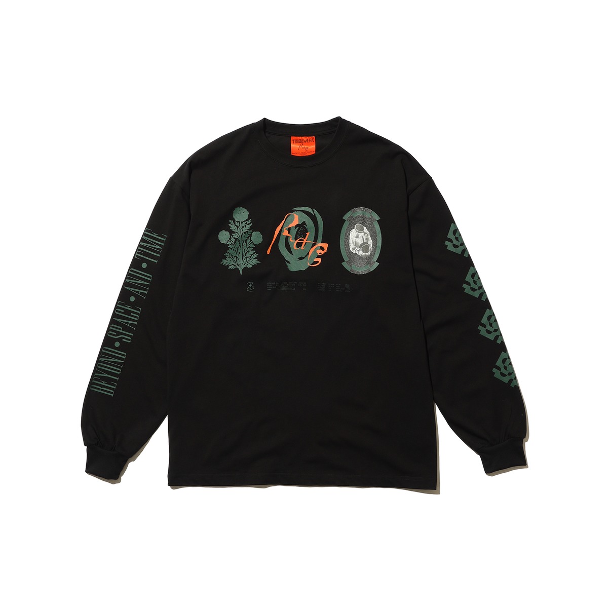 RDC × TRIBE WEAR KV L/S | BLACK | Rainbow Disco Club