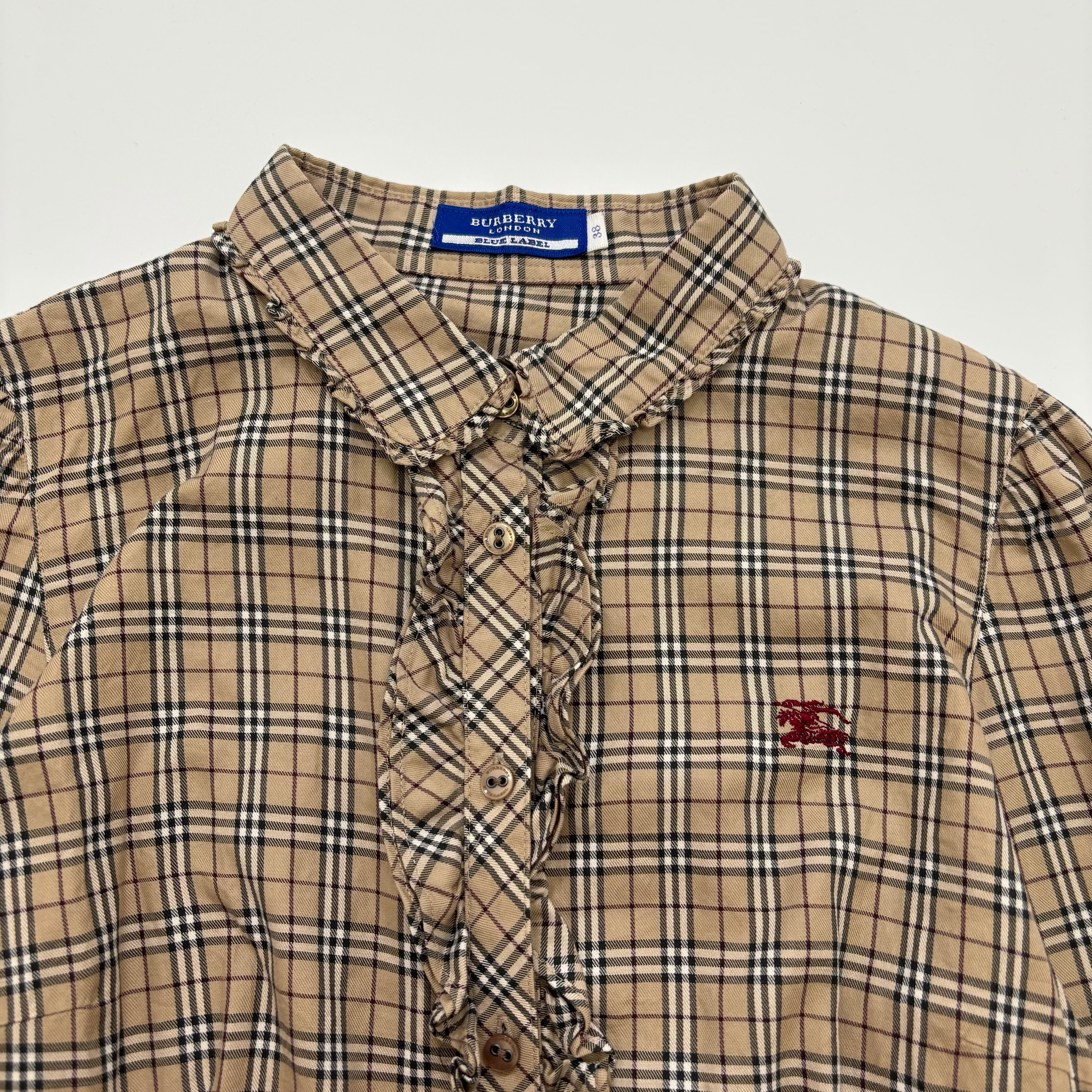 26F91 Burberry blue label shirt | blazetorwest