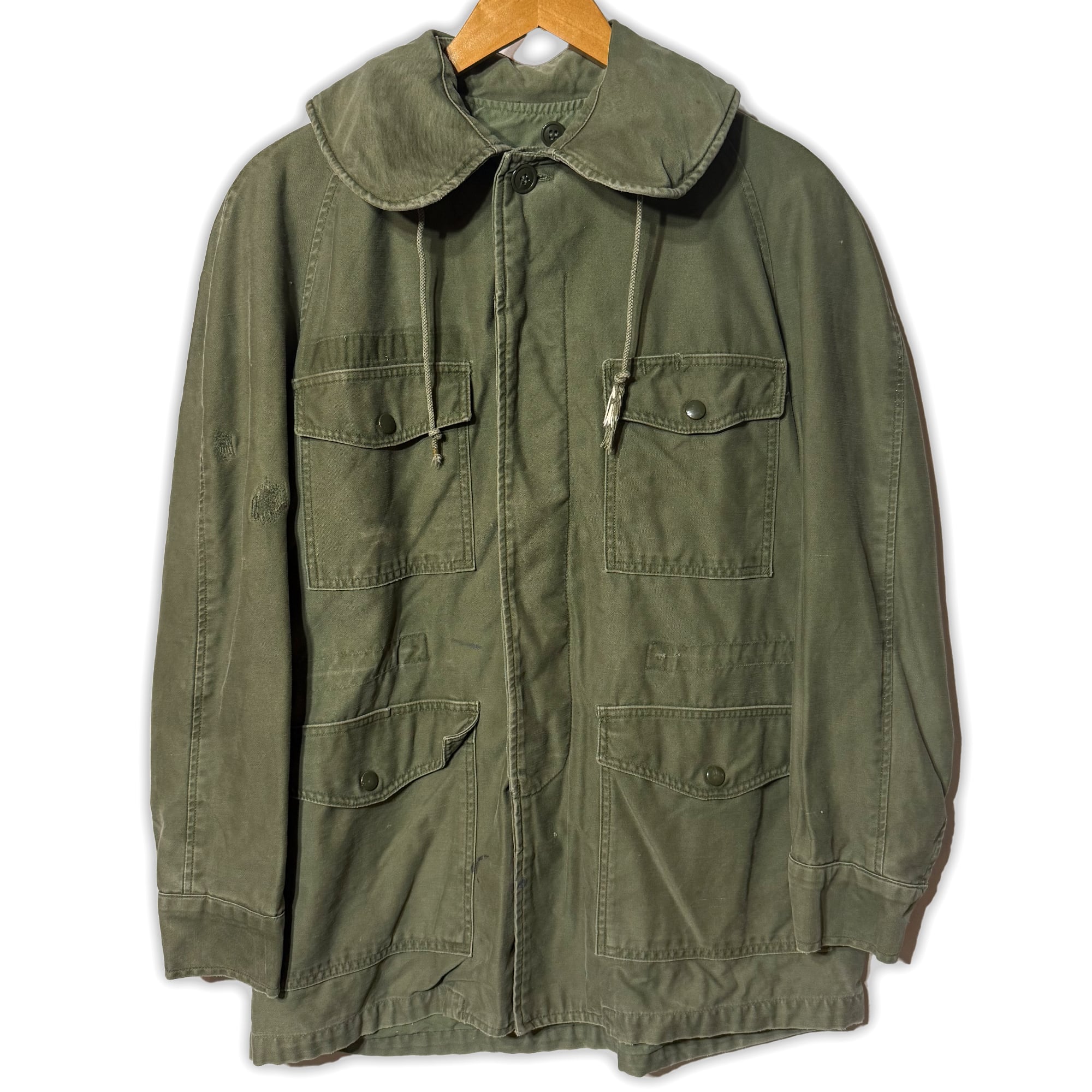 1960's USA製 USAF 米軍実物 U.S.AIR FORCE MIL-J-4883C M-65 OG107