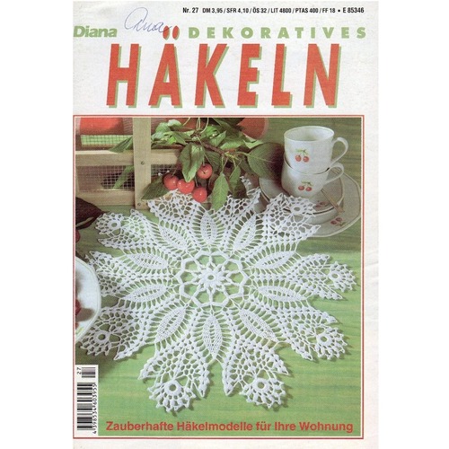 ドイツ　手芸小冊子　Diana Dekoratives　Häkeln　27号