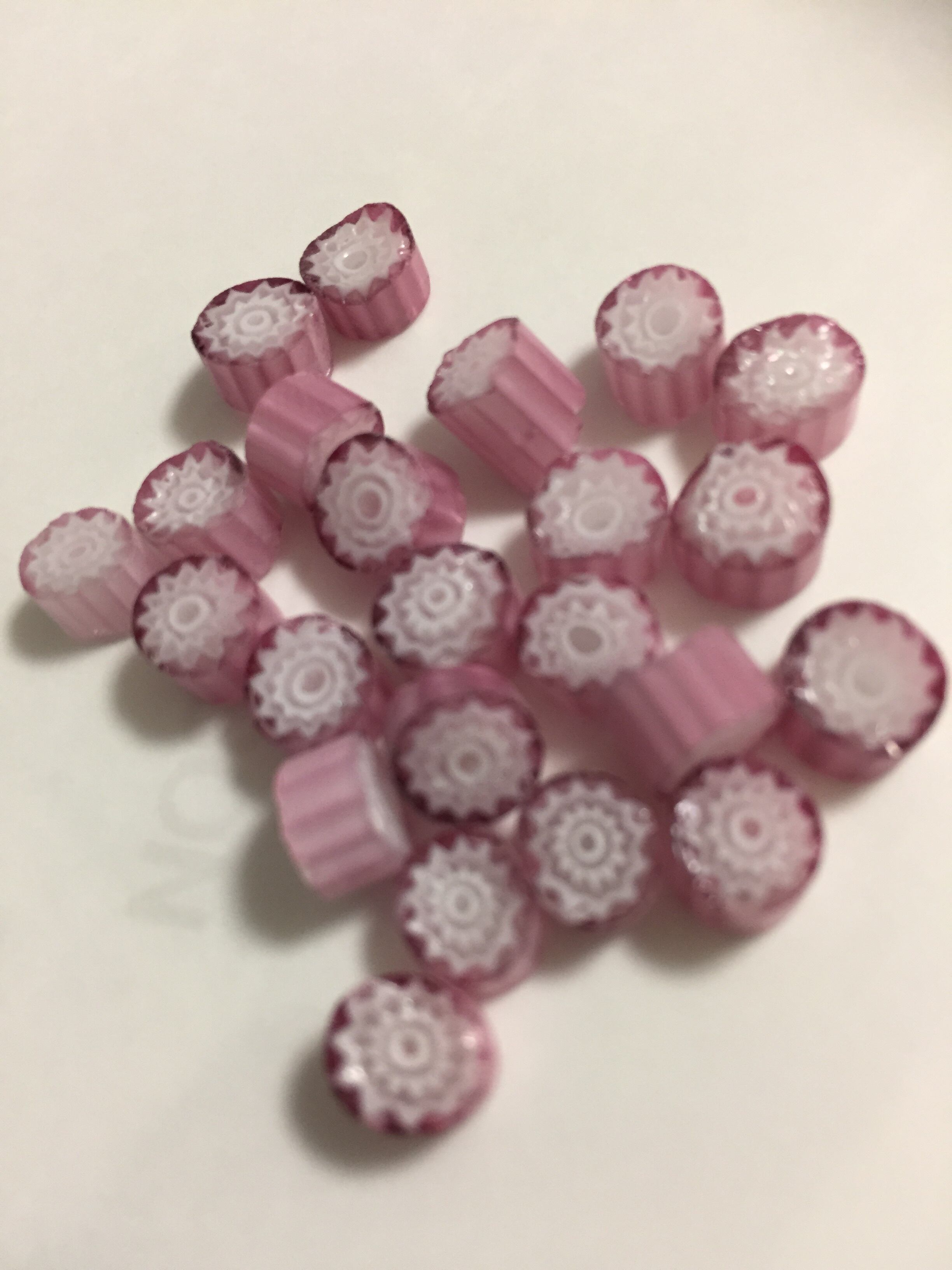 ミルフィオリ Fuchsia Pink 6~8㎜. 30g