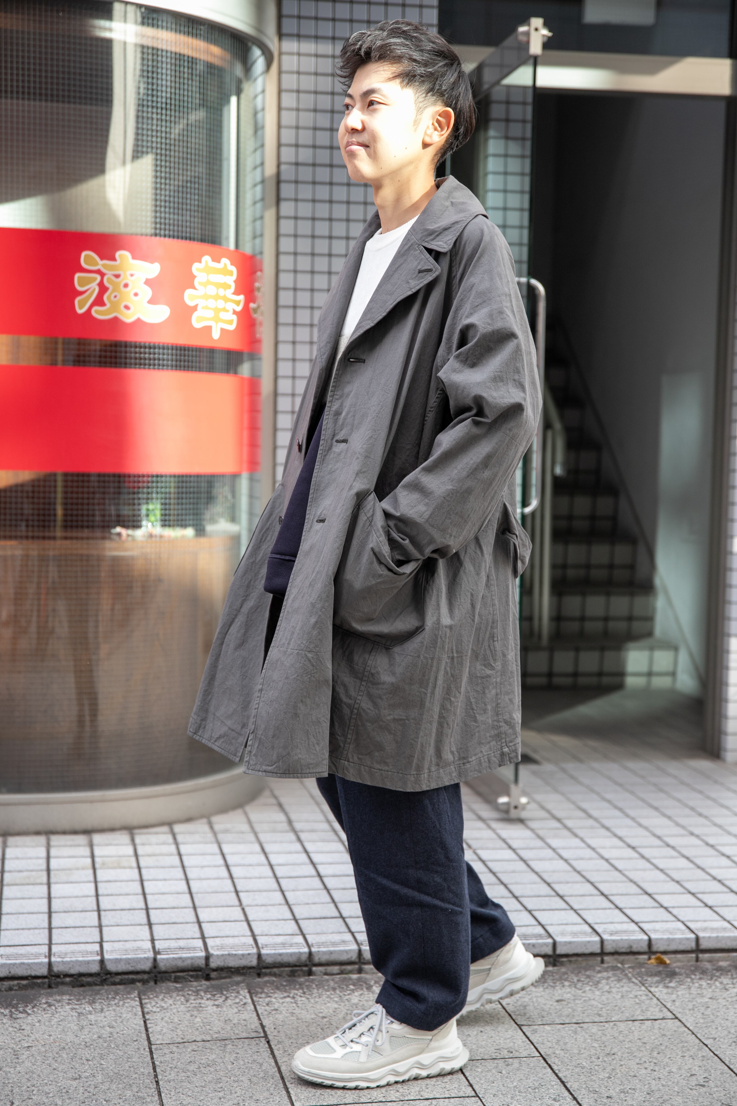 ORDINARY FITS】P COLLAR COAT col.CCL | theater(シアター)
