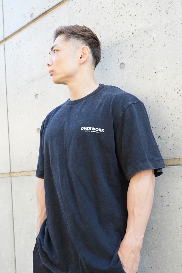 OVERWORK‗Logo_T-shirt_BLACK