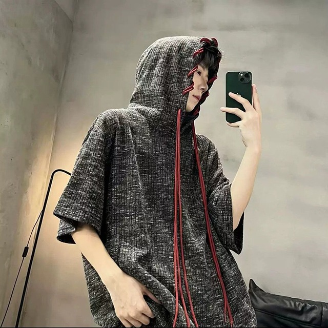 【BB2 SHOPシリーズ】★パーカー★ トップス 3color 半袖 ユニセックス メンズ カジュアル かっこいい