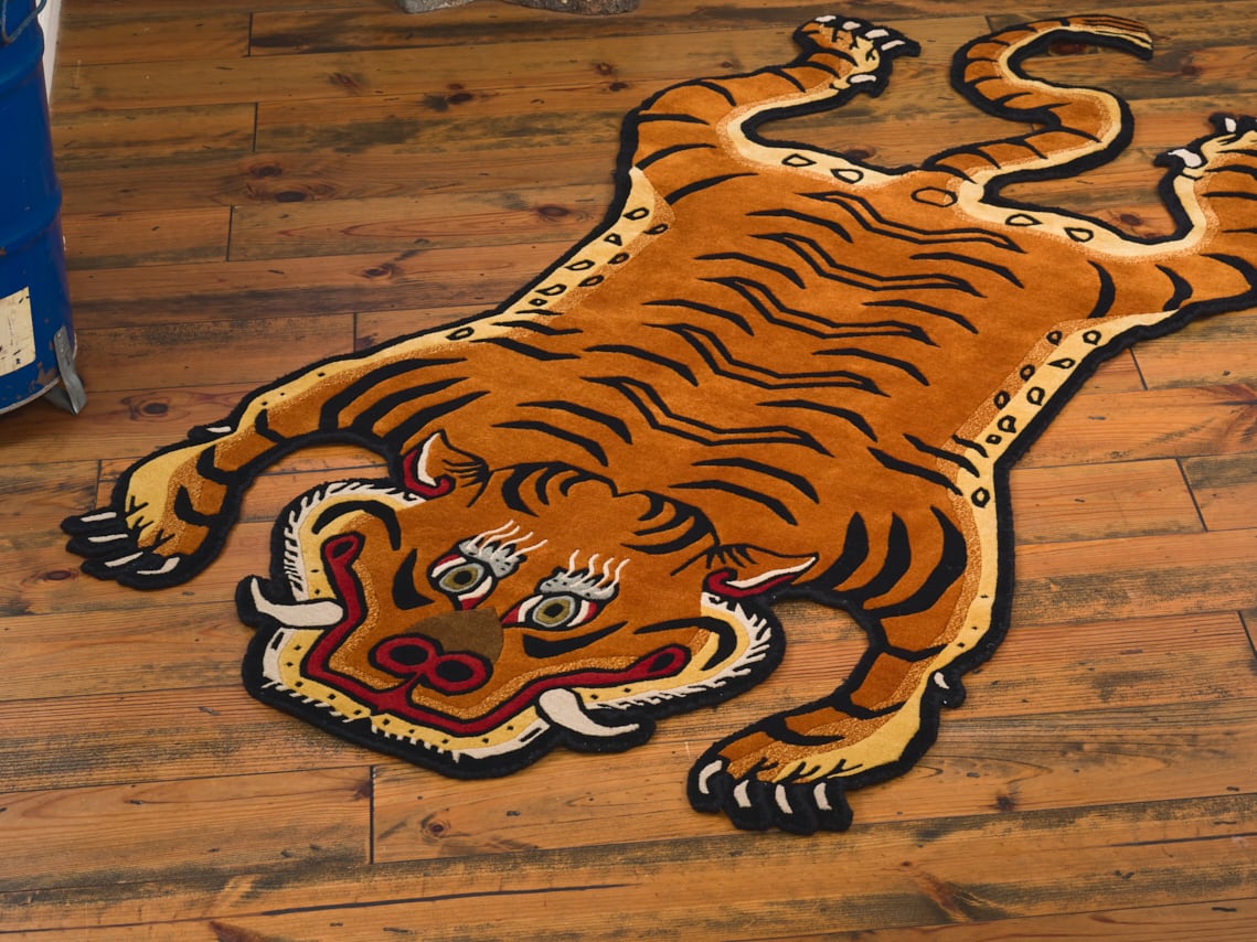 Tibetan Tiger Rug 《Lサイズ•プレミアムウール363》チベタンタイガー