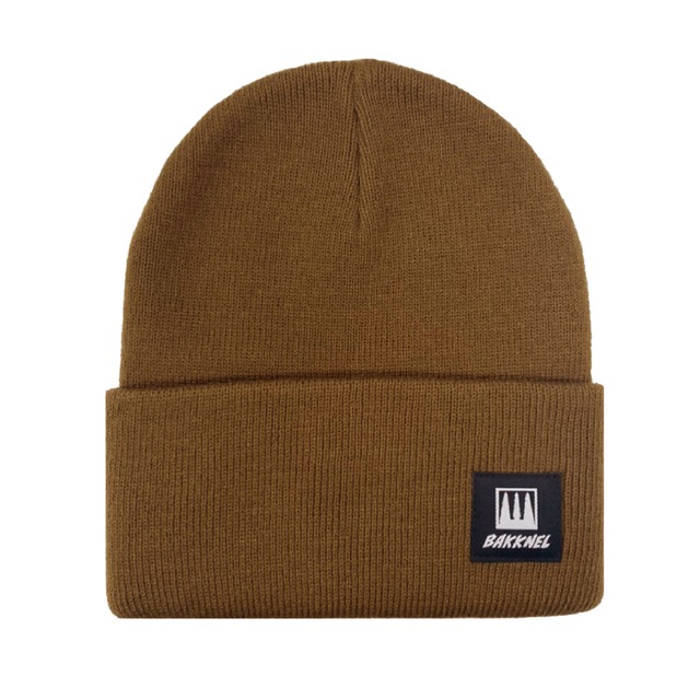 BN-BN002-BR KNIT CAP　Brown